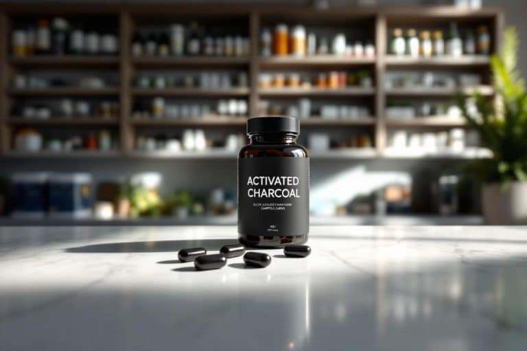 Charbon végétal activé en gélules pour la digestion - Complément alimentaire en pharmacie