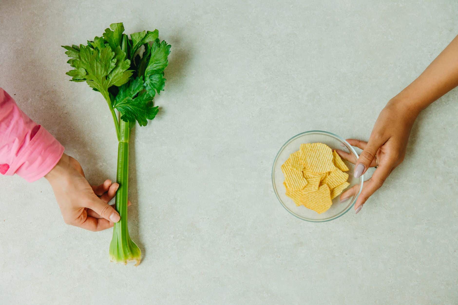 Céleri cru coupé pour salade bienfaits vitamines antioxydants