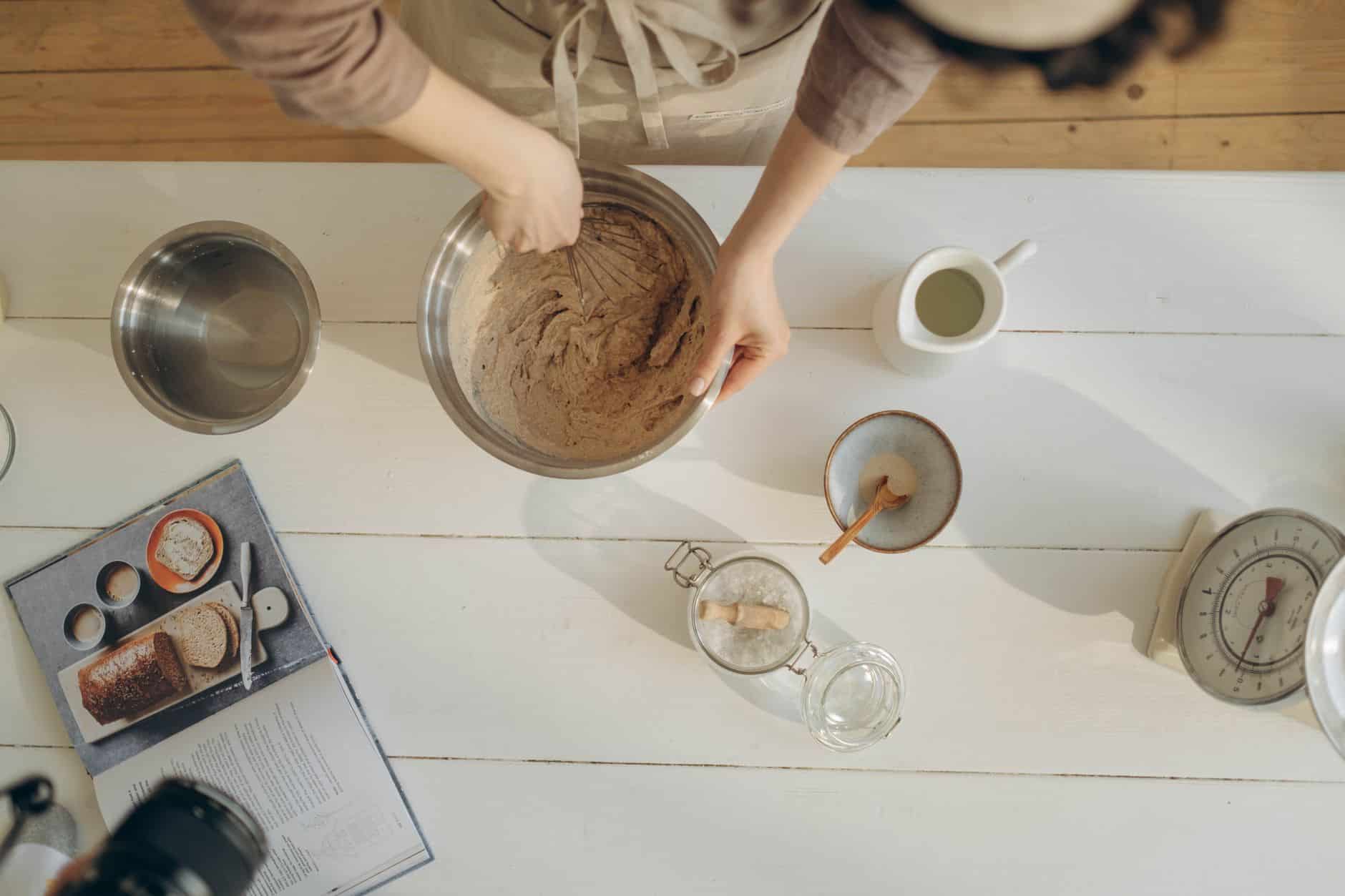 Contenu détaillé kit kombucha maison vue de dessus