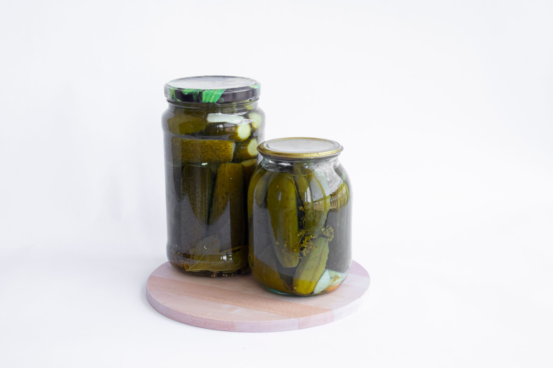 Bocal fermentation kombucha avec SCOBY et tissu respirant