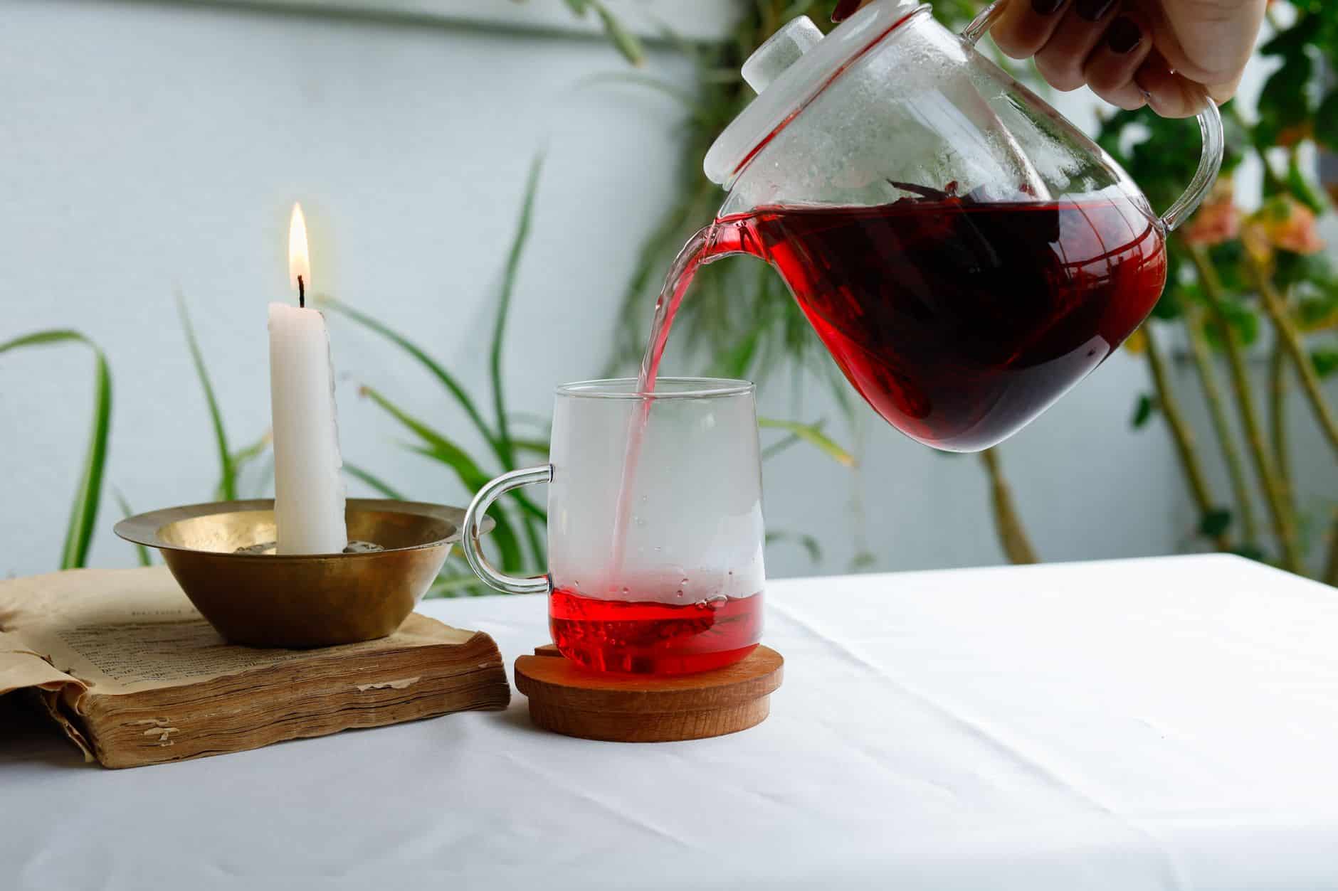 Tisane vigne rouge circulation sanguine avec gingembre et ginkgo